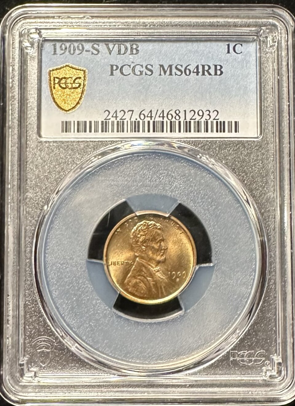 PCGS Graded Coin Slab