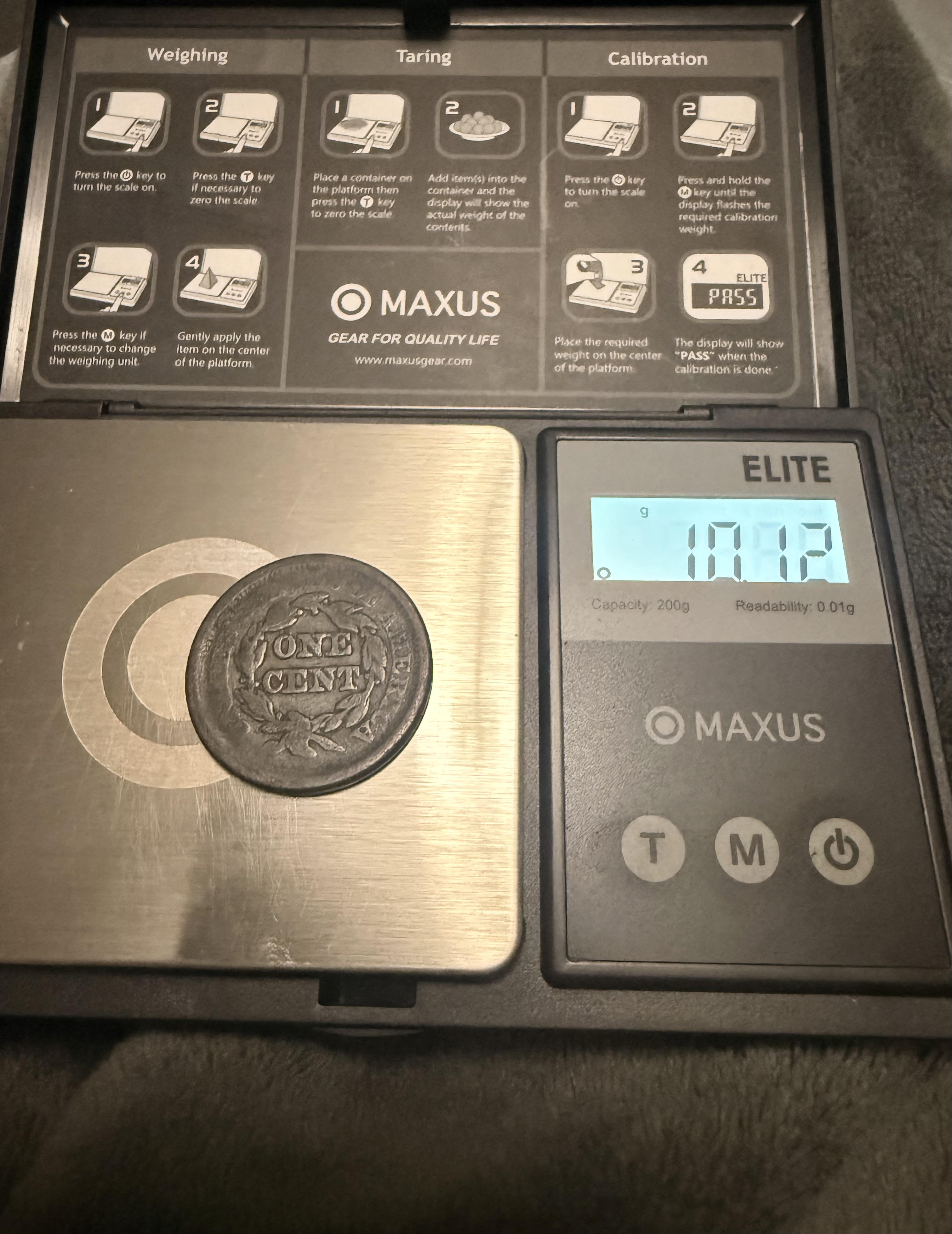 Coin Weight and Scale
